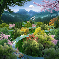 玻璃水滑道